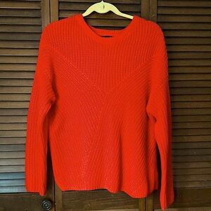 Red Rachel Zoe Drop Sleeve Sweater - Size L